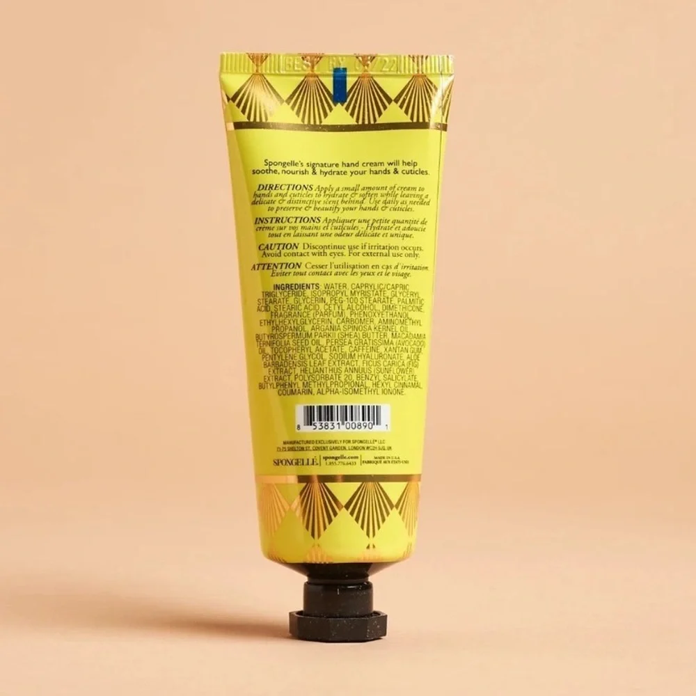 ✨Spongelle Coconut Verbena Hand Cream